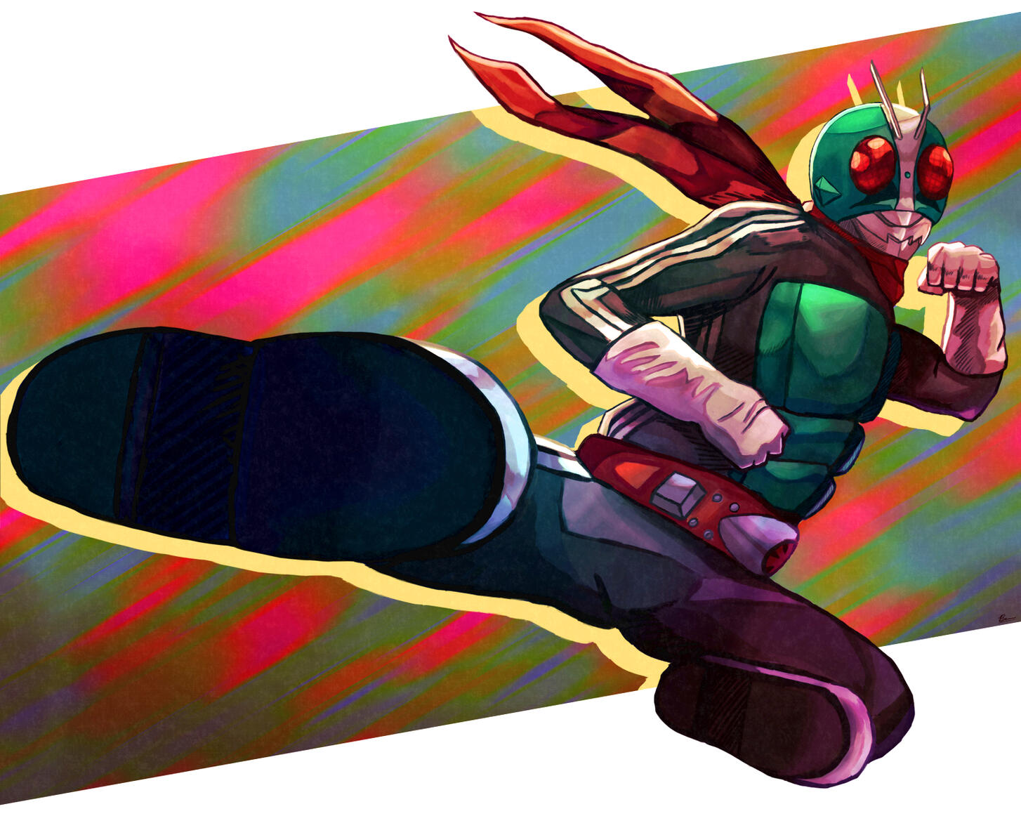 Rider Kick!