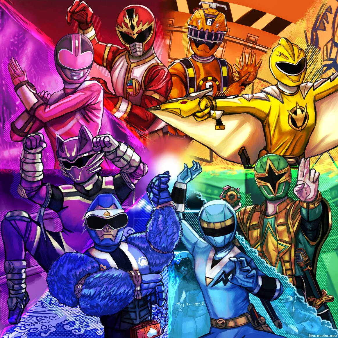 Sentai Color Wheel